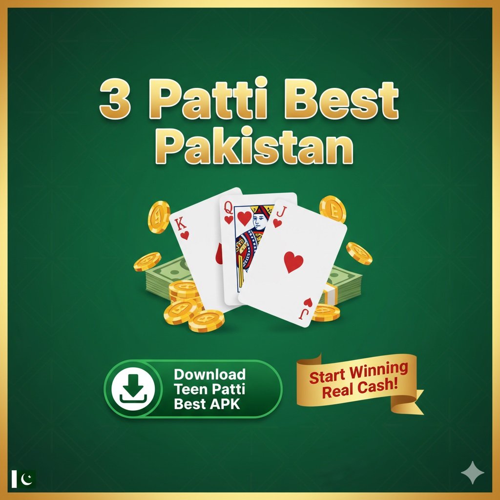 3 Patti Best Pakistan – Download Teen Patti Best APK and Start Winning Real Cash