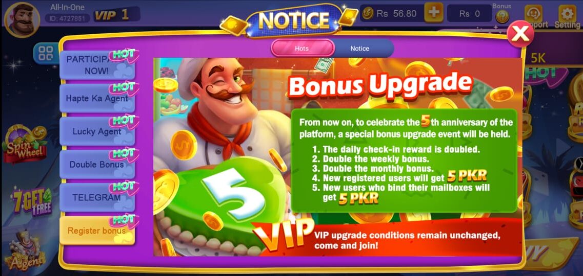 3 Patti Best Registration Bonus Banner